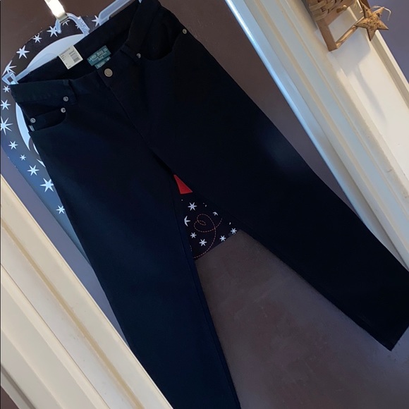 Black Ralph Lauren jeans sz 8 petite New with tags